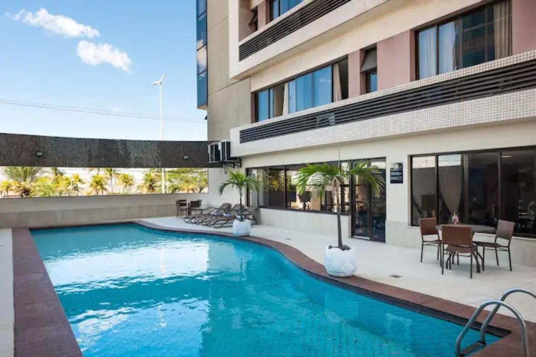 Lindo espaço no la residence com acesso a clube Vitória Exterior foto
